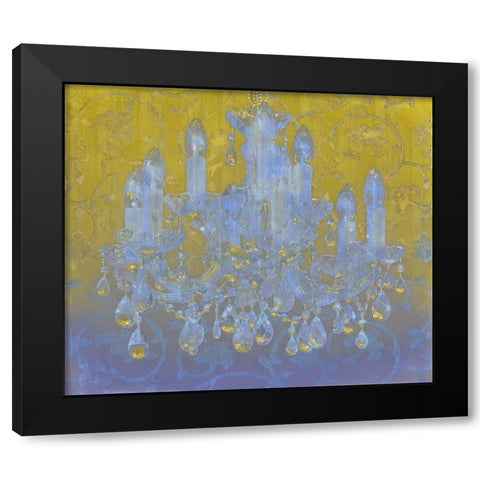 Champagne Ballroom Black Modern Wood Framed Art Print with Double Matting by Lavoie, Tina