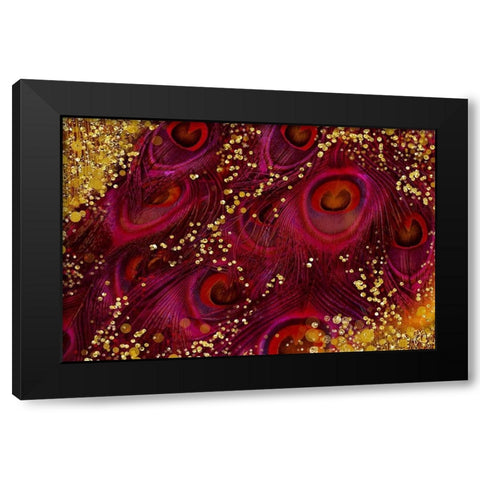 Buried Treasure II Black Modern Wood Framed Art Print with Double Matting by Lavoie, Tina
