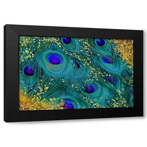 Buried Treasure IV Black Modern Wood Framed Art Print by Lavoie, Tina