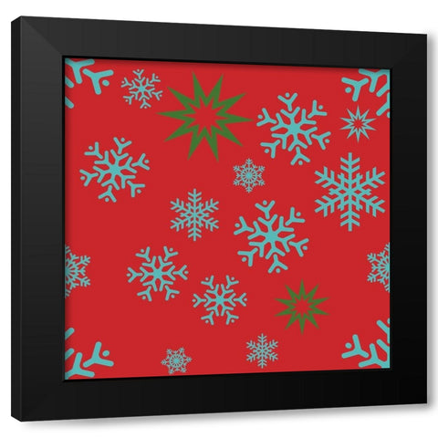 Beautiful Christmas XI Black Modern Wood Framed Art Print by Lavoie, Tina