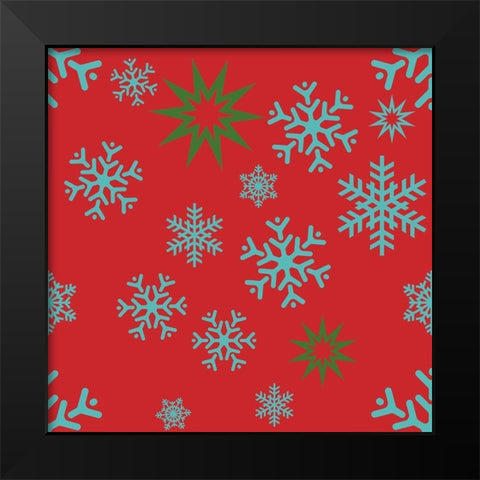 Beautiful Christmas XI Black Modern Wood Framed Art Print by Lavoie, Tina