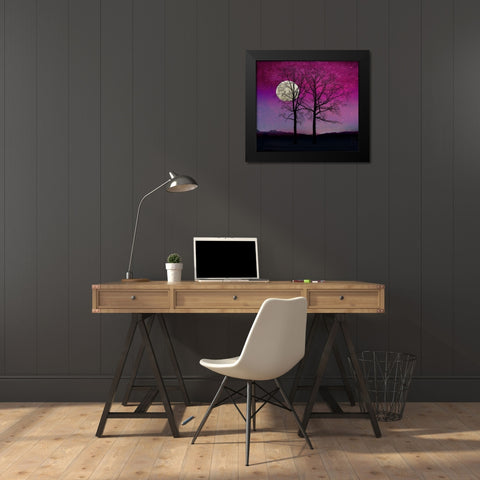Solitude II Black Modern Wood Framed Art Print by Lavoie, Tina