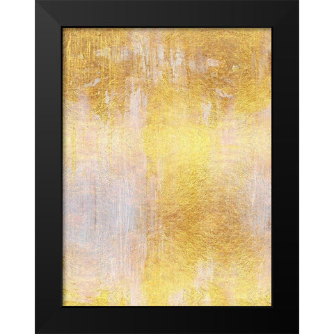 Upon Reflection Black Modern Wood Framed Art Print by Lavoie, Tina