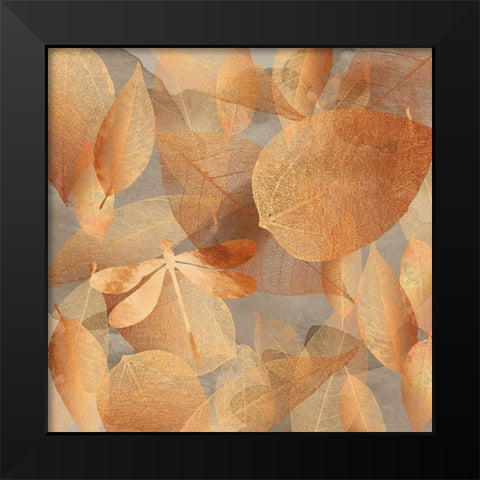 Copper Forest Black Modern Wood Framed Art Print by Lavoie, Tina