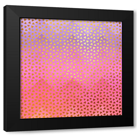 Geometry I Black Modern Wood Framed Art Print by Lavoie, Tina