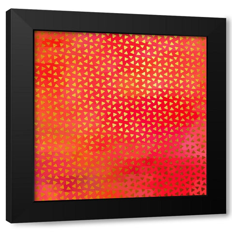 Geometry II Black Modern Wood Framed Art Print with Double Matting by Lavoie, Tina