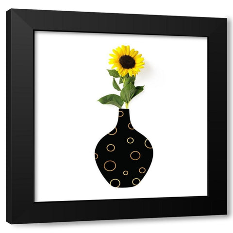 Modern Home I Black Modern Wood Framed Art Print with Double Matting by Lavoie, Tina