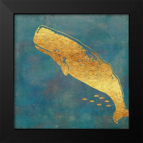 Deep Sea Life I Black Modern Wood Framed Art Print by Lavoie, Tina