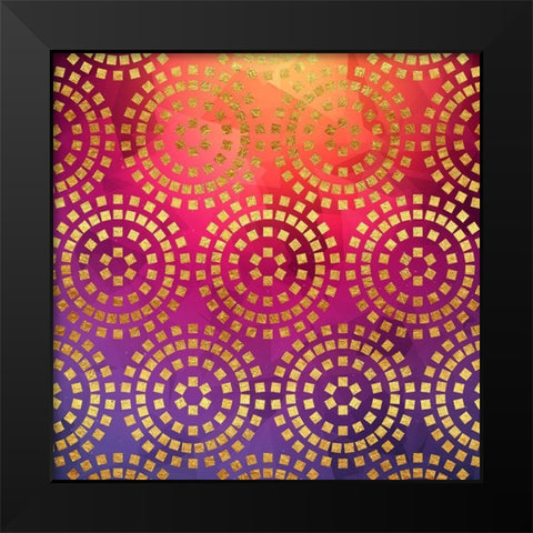 Summer Heat Black Modern Wood Framed Art Print by Lavoie, Tina