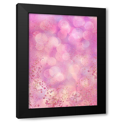 Life of the Party Black Modern Wood Framed Art Print with Double Matting by Lavoie, Tina