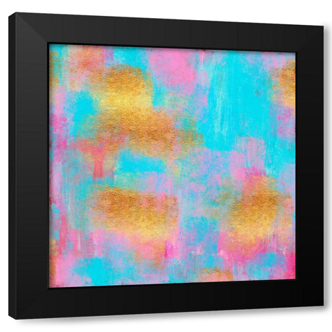 Invigorate Black Modern Wood Framed Art Print with Double Matting by Lavoie, Tina
