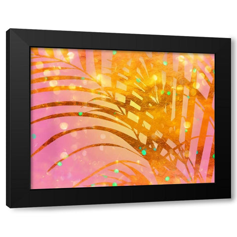 Sultry Black Modern Wood Framed Art Print with Double Matting by Lavoie, Tina