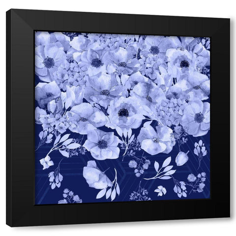 The Blues Black Modern Wood Framed Art Print with Double Matting by Lavoie, Tina