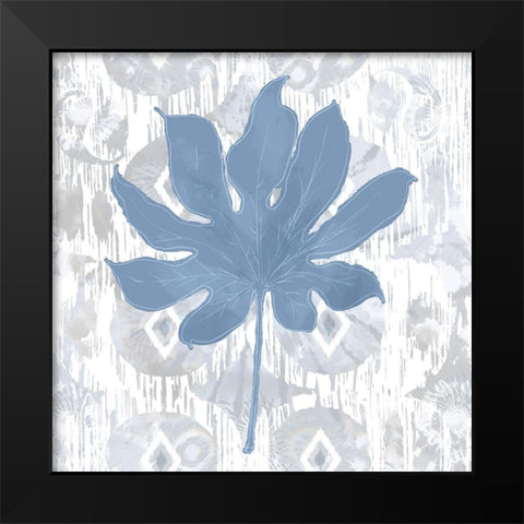 Boho Aralia Black Modern Wood Framed Art Print by Lavoie, Tina
