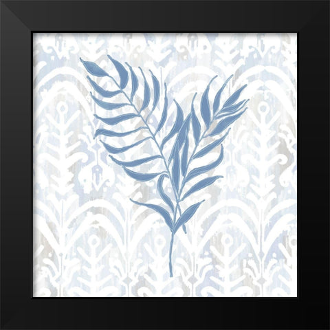 Boho Palms Black Modern Wood Framed Art Print by Lavoie, Tina
