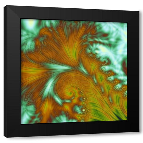 Autumn Afternoon Black Modern Wood Framed Art Print with Double Matting by Lavoie, Tina