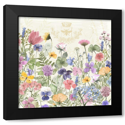 Miel dete Black Modern Wood Framed Art Print by Lavoie, Tina