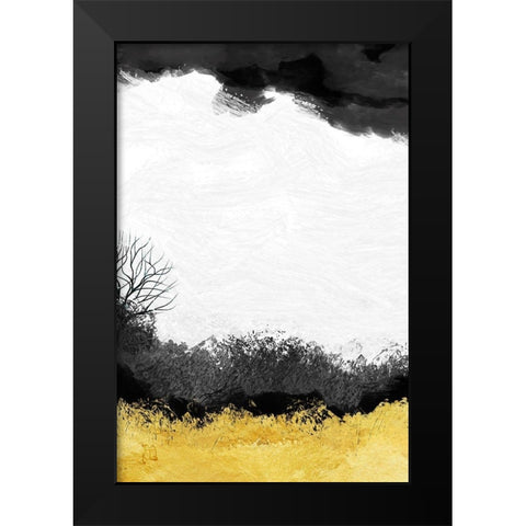 Halcyon I Black Modern Wood Framed Art Print by Lavoie, Tina