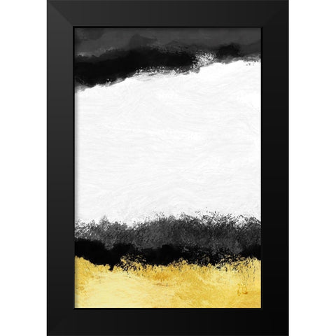 Halcyon II Black Modern Wood Framed Art Print by Lavoie, Tina