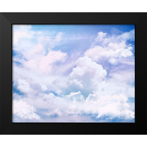 Flying Black Modern Wood Framed Art Print by Lavoie, Tina