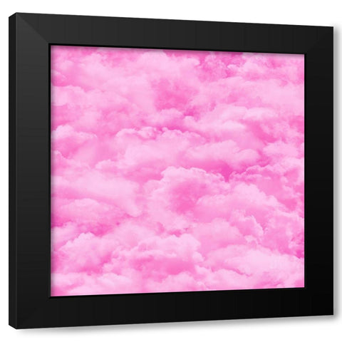 Pink Sky Black Modern Wood Framed Art Print with Double Matting by Lavoie, Tina