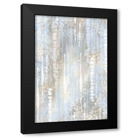 Pastel Boho Abstract I Black Modern Wood Framed Art Print by Lavoie, Tina