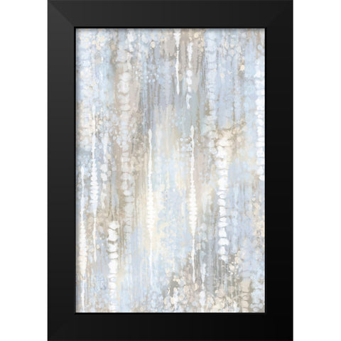Pastel Boho Abstract I Black Modern Wood Framed Art Print by Lavoie, Tina