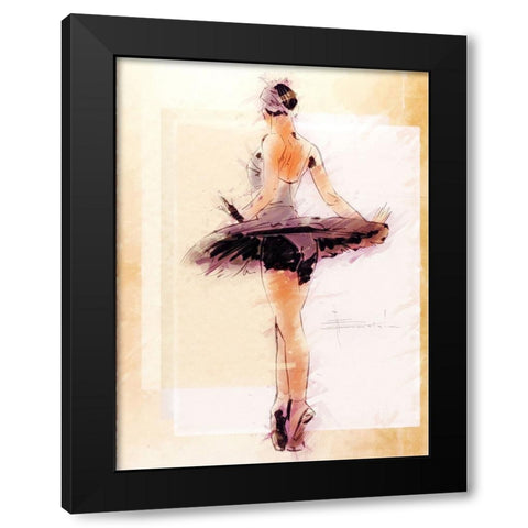 Ready Black Modern Wood Framed Art Print by TMBorenstein