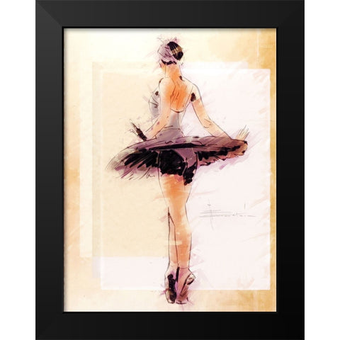 Ready Black Modern Wood Framed Art Print by TMBorenstein