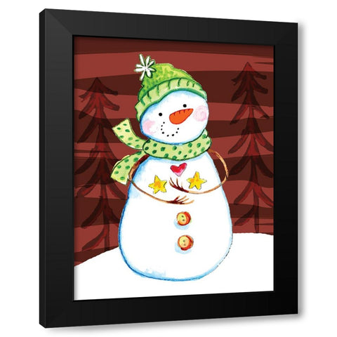 Arms Full Black Modern Wood Framed Art Print by Wade, Valarie