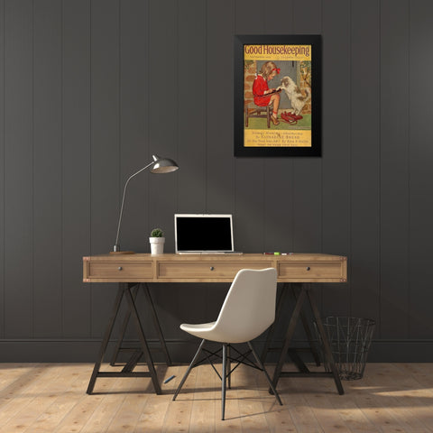gp1 Black Modern Wood Framed Art Print by Vintage Apple Collection