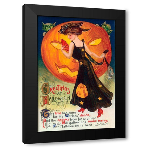 Sample.tif Black Modern Wood Framed Art Print with Double Matting by Vintage Apple Collection