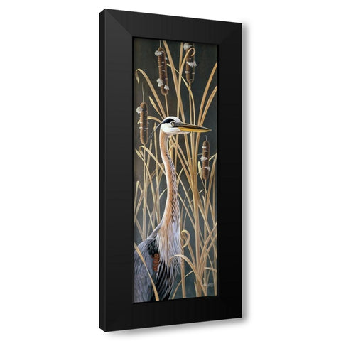 Standing Tall Black Modern Wood Framed Art Print by Goebel, Wilhelm