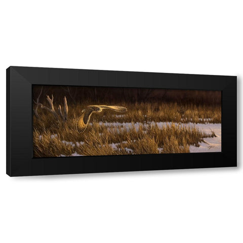 Into The Light Black Modern Wood Framed Art Print by Goebel, Wilhelm