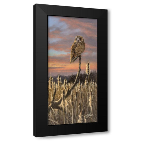 Sunset Shortie Black Modern Wood Framed Art Print by Goebel, Wilhelm
