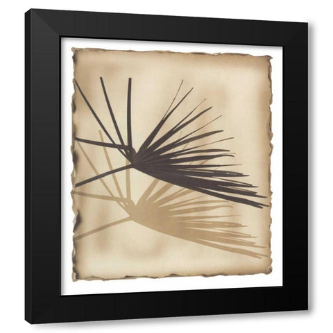Tropic Palm 1 Black Modern Wood Framed Art Print by Avant Art