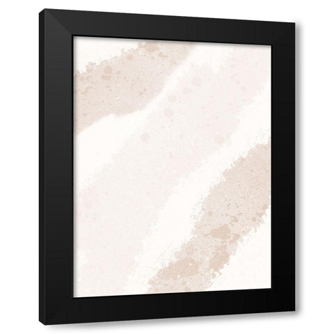 Earned Stripes Black Modern Wood Framed Art Print by Adebowale