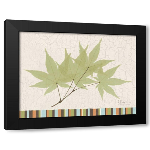 Trimmed Maple Black Modern Wood Framed Art Print with Double Matting by Koetsier, Albert