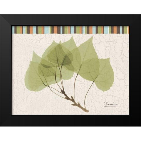 Trimmed Aspen Black Modern Wood Framed Art Print by Koetsier, Albert