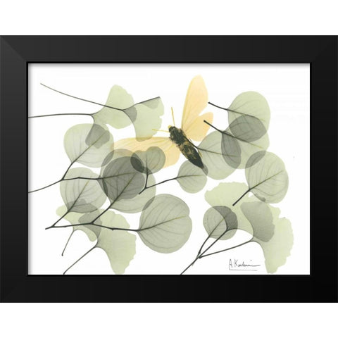 Explosion of Spring_L245 Black Modern Wood Framed Art Print by Koetsier, Albert