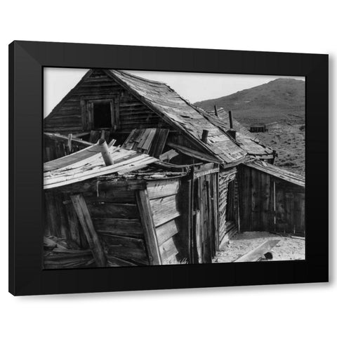 Dilapidated Bodi Black Modern Wood Framed Art Print with Double Matting by Koetsier, Albert