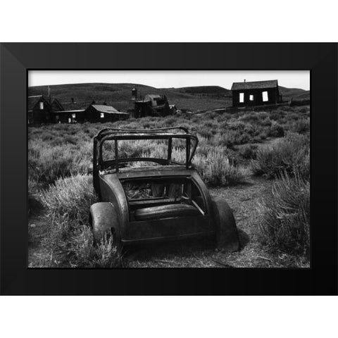 Bodi Car Trunk Black Modern Wood Framed Art Print by Koetsier, Albert