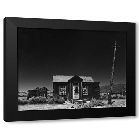 Bodi Outhouse Black Modern Wood Framed Art Print with Double Matting by Koetsier, Albert