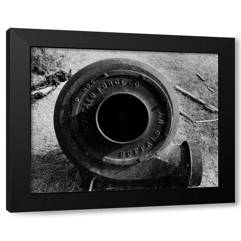 Buffalo Forge Black Modern Wood Framed Art Print with Double Matting by Koetsier, Albert