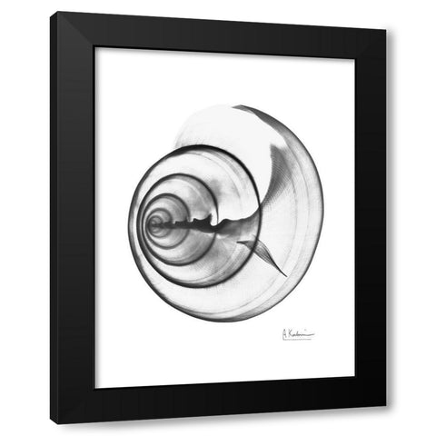 Crystal 4 Black Modern Wood Framed Art Print with Double Matting by Koetsier, Albert