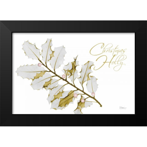 New Holly A L297 Black Modern Wood Framed Art Print by Koetsier, Albert