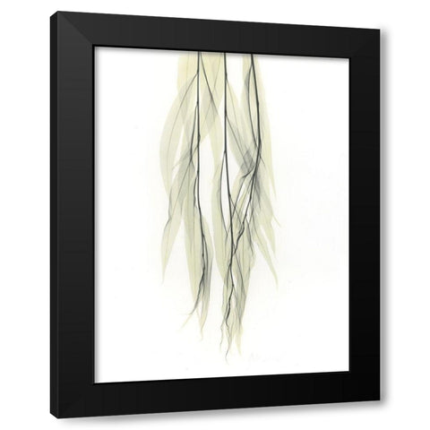 Weeping Willow Black Modern Wood Framed Art Print with Double Matting by Koetsier, Albert