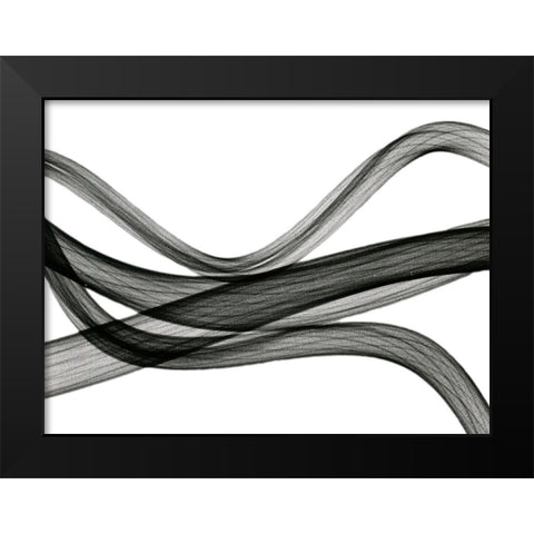 Tentacle Life Black Modern Wood Framed Art Print by Koetsier, Albert