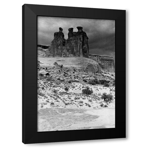 Majestic Beings 2 Black Modern Wood Framed Art Print with Double Matting by Koetsier, Albert