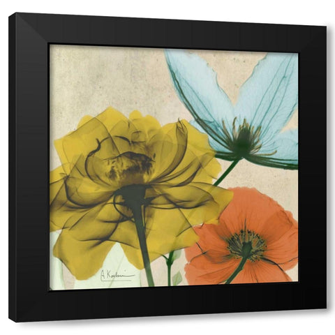 New Avalon IV Black Modern Wood Framed Art Print by Koetsier, Albert